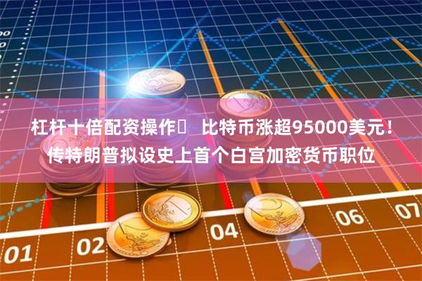 杠杆十倍配资操作	 比特币涨超95000美元！传特朗普拟设史上首个白宫加密货币职位