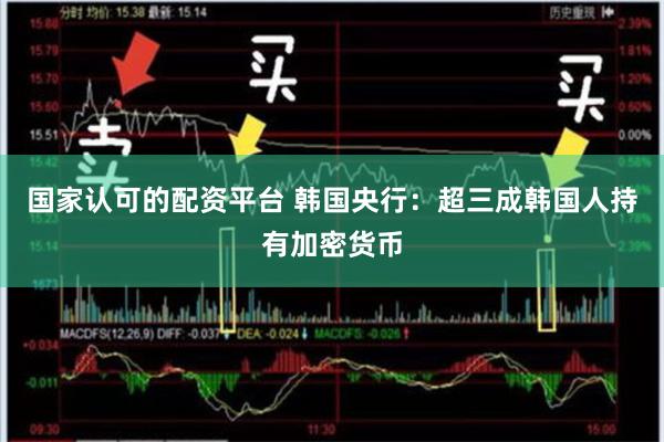 国家认可的配资平台 韩国央行：超三成韩国人持有加密货币